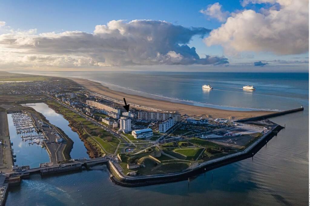 Studio Horizon Bleu, Vue Mer Calais Exterior photo
